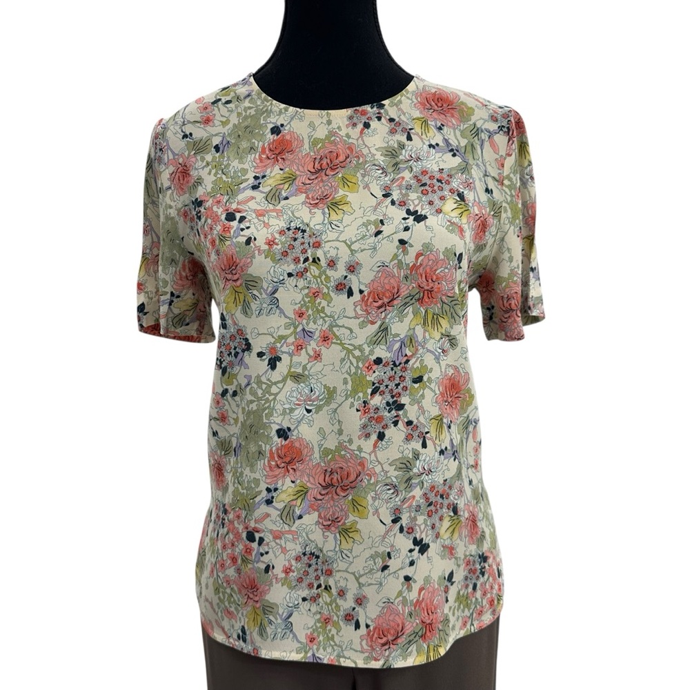 Zara Multicolor Floral Top size M